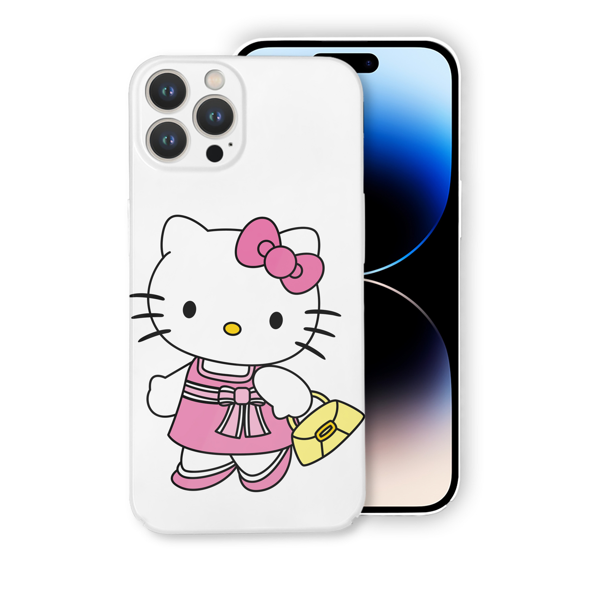 （画像用） Hello Kitty ハローキティ 【iPhone 14シリーズ対応】ハードケース